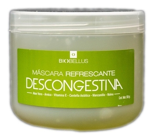 Mascara Refrescante Descongestiva Aloe Vera -biobellus 500ml 0