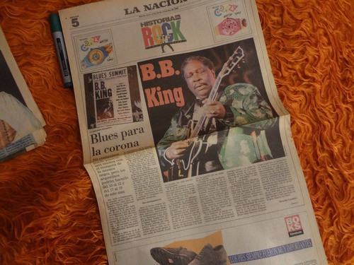 Suplemento La Nacion 1993 B.b. King Indio Solari 0