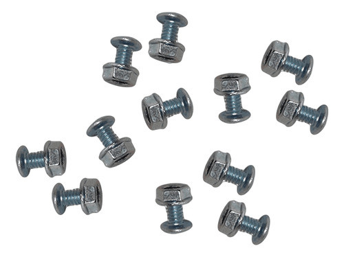 Juego De Bulones P/cuplas Metal Cincado X100u Samet 0