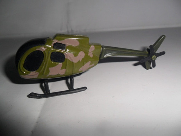 Helicoptero Nave Aereo Metal Plastico Miniatura 1