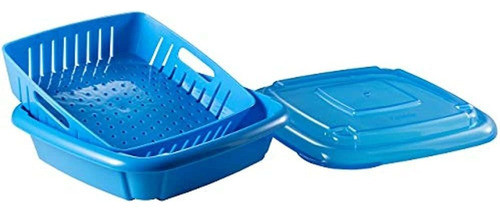 Hutzler Bitty Box Berry Keeper, 9 Oz, Azul (73bl) 0