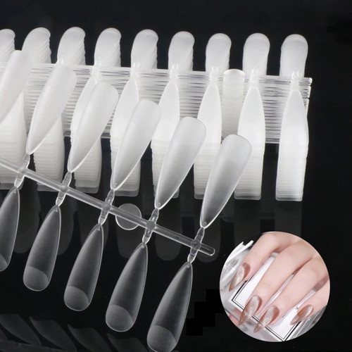 Tips Stiletto Sistema Gel Press On X240pcs Ultra Fino 1