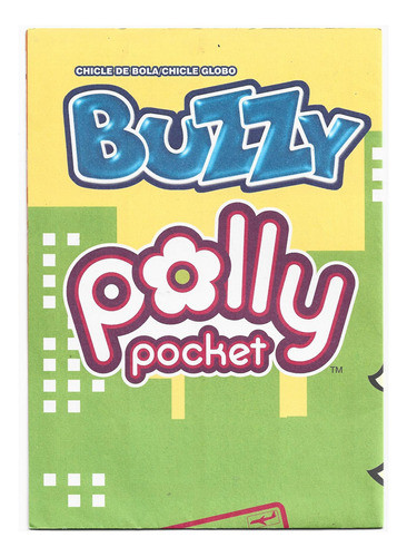 Álbum Figurinha Chicle Bola Buzzy - Polly Pcket - Completo 0