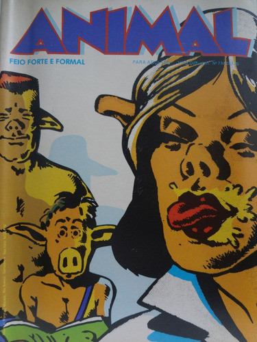 Gibi Hqs Animal Feio Forte E Formal Nº 7  Zombie Night - Part Iii História  E Arte: Massimo Mattioli 0