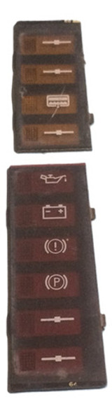 Plastico Aviso Luces Tablero - Usado- Delta 0