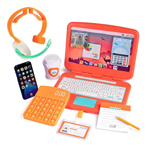 Born Toys Juego De Oficina Para Niños Pequeños  9 0