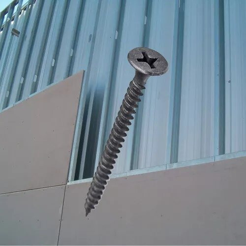Tornillo Epoxi X 100 Unidades Placa Cementicia Steel Framing 1