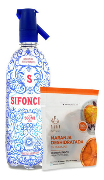 Combo Sifoncito 500ml+naranja Deshidratada - Debrindis (mdp) 0