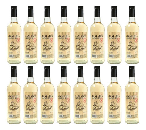 Ron Jamaica Gold 1l Zetta Bebidas X 16 Unidades 0