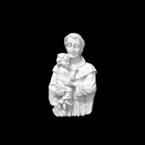 10 Peças Aplique Santo António Em Resina Lembrança 6x3,5 Cm 0
