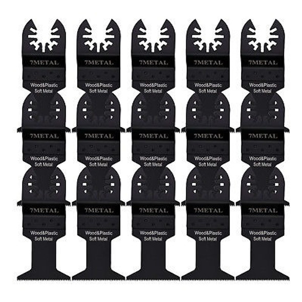 15pk Oscilante Multi Herramienta Madera Y Lámina Plástica Pa 0