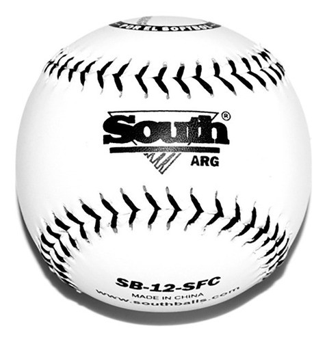 Pelota South Softbol Sb 12 Sfb Blanca De Seguridad 0