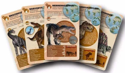 Dinosaurs Ingles Tarjetas Luminias 4740 0