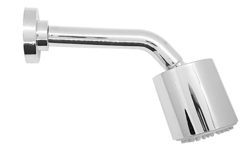 Flor De Ducha Anti-calcarea Y Brazo  Caño 15 Cm Aquaflex 0