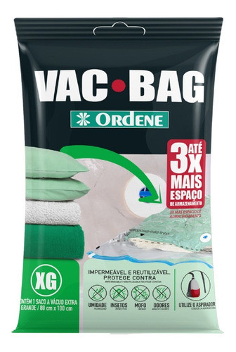 Bolsa Al Vacío Para Ropa/alcolchado Vac Bag Extra Grande 0