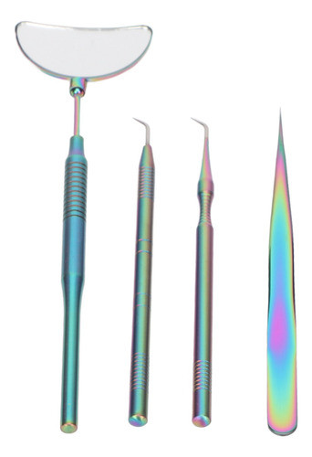 Conjunto De Ferramentas De Extensão De Cílios, 4 Peças, Pinç 1