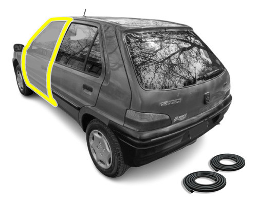 Burlete De Puerta Peugeot 106 5p, Por Unidad 0