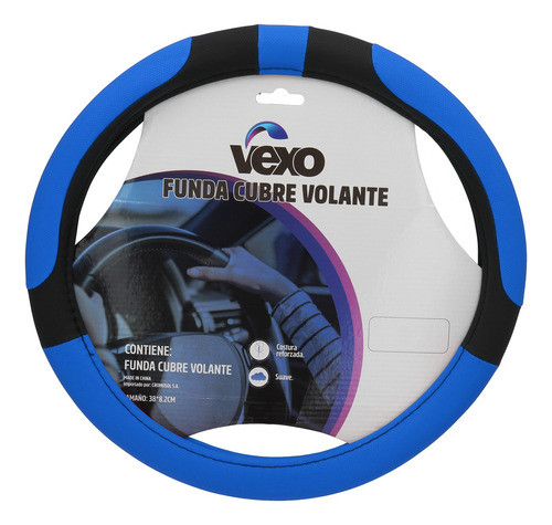Cubrevolante (diam.38)  Luxury  Negro/azul 0