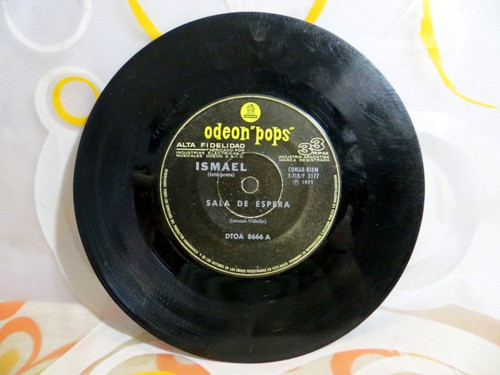 Ismael, Sala De Espera + Cuestion De Piel, Simple Vinilo 0