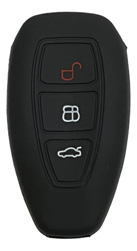 Funda Silicona Carcasa Presencia 3 Botones Keyfad Fd10014 0