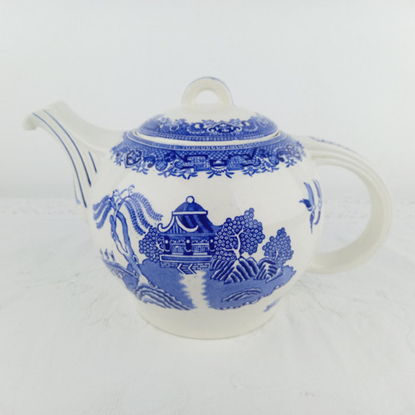 Tetera Willow Inglesa Woods Ware Antigua Impecable Veala 0 Tetera Willow Inglesa Woods Ware Antigua Impecable Veala 0