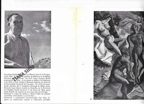 Catálogo Exposición Lino Spilimbergo May, 1964_mujica Lainez 1