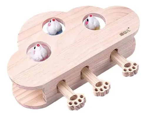 Juguete Para Gatos 3 Ratones 28x21cm 0