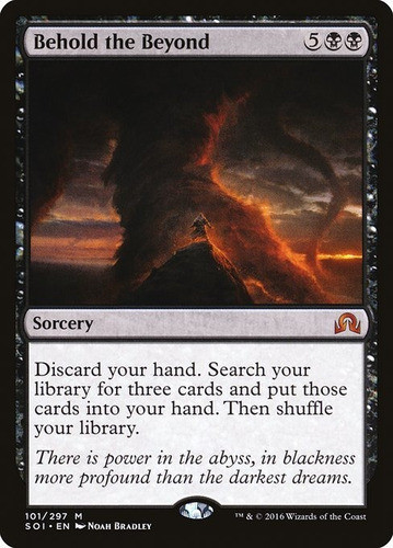 Carta Magic Behold The Beyond Shadow Over Innistrad Mtg 0