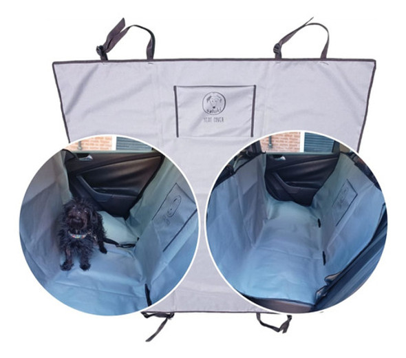 Funda Cobertor Asiento Protección Auto Para Perros 0 Funda Cobertor Asiento Protección Auto Para Perros 0