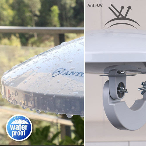 Antop - Antena De Tv Para Exteriores, Direccional, 360 Grado 1