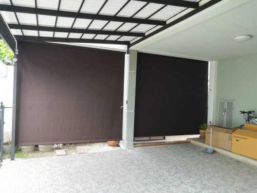 1 Kit Toldo Cortina Retrátil  1,65m Largura X 1,22m Altura 1