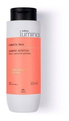 Shampoo Nutritivo 300ml Lumina Natura- Prod Vegano 0