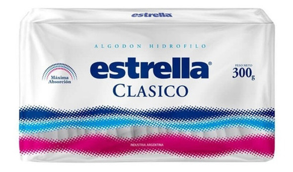 Algodón Estrella Clásico 5 Packs  X 300 Gr 1