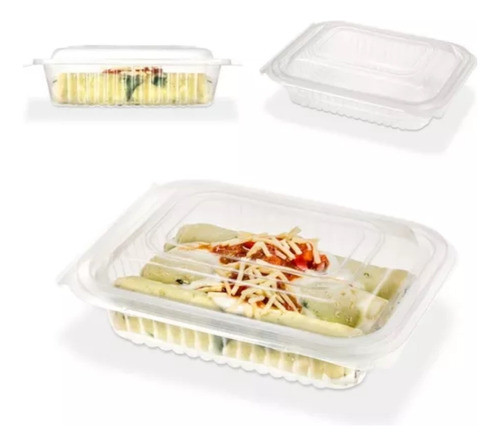Bandeja Apta Para Microondas C/tapa Pack X10 Unidades Nº105 0