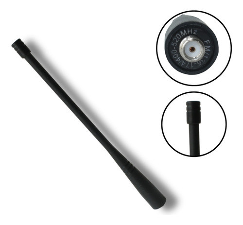 Antena Dual Band Rádio Baofeng  Uv-9r Plus 17 Cm 0