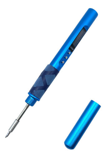 Ferro De Solda Portátil Caneta De Solda Portátil Leve Azul 0