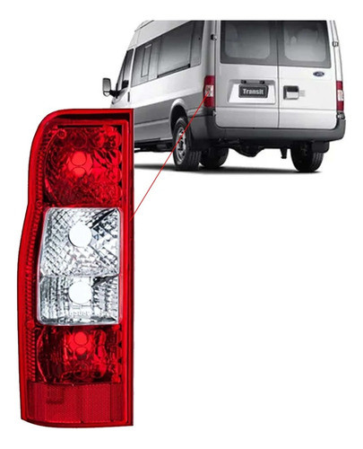 Lanterna Traseira Esq Ford Transit Van Furgao Ano 2008 A 201 0