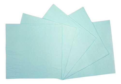 720 Unidades Servilleta De Papel Celeste 1