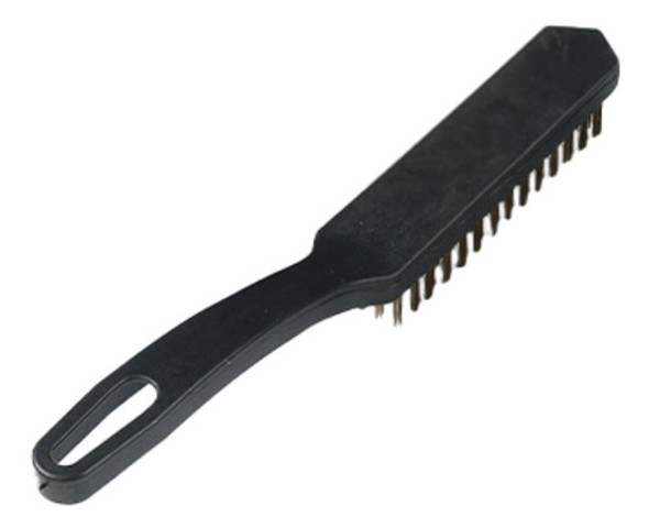 Escova De Aço Com Cabo De Plástico 4 Fileiras Fio 22mm Durín 0