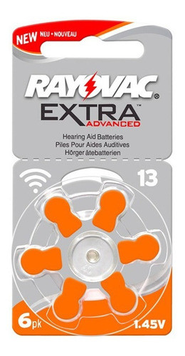 Pilas Audifono 13 Rayovac Extra Advanced Por 60 Unidades 0