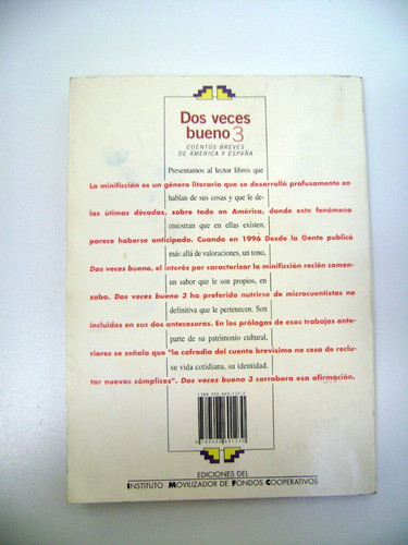 Dos Veces Bueno 3 Cuento Breve Antologia Brasca Imfc Boedo 1