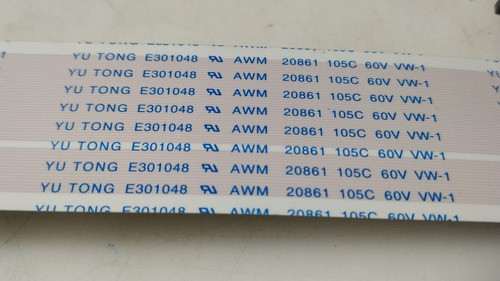 Flex Cable Lvds Tcl L50p65 Yu Tong E301048 1