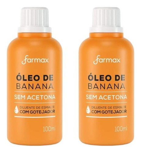 Oleo De Banana Farmax 100ml-kit C/2un 0