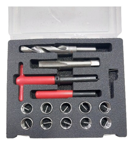 Kit De Insertos 16x1.50 Reparador De Roscas Con Mecha Macho 1