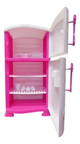 Geladeira Cozinha Infantil Princesas Refrigerador Pop Disney 1