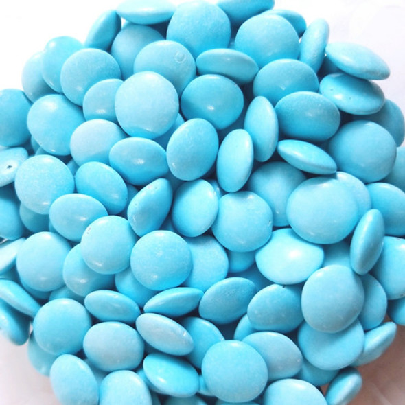 Lenteja De Chocolate Celeste Pastel X500gr Marca Guadalest 0