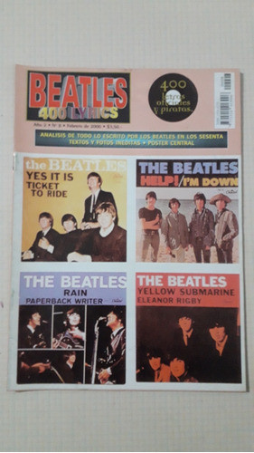 Beatles 400 Lyrics Nro 8 Simples / Sencillos 0
