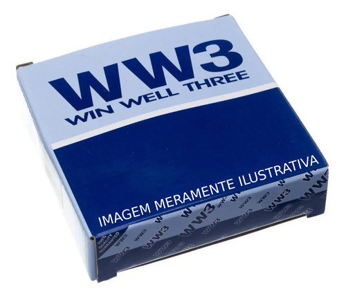 Embreagem Completa Ww3 Moto Honda Nx 400 Falcon Ano 2003 1