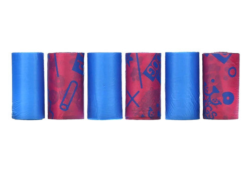 Kit 5 Pacote Saco Lixo Coco Pet Cachorro Biodegradável 1