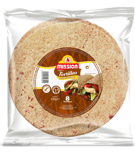 Tortilla Integral Mission 20 Cm 320 Grs. 0